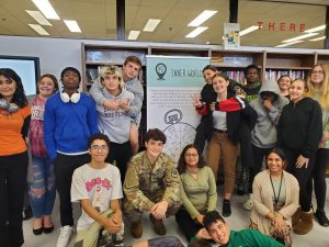 group of students at an Alliance for Public Schools event