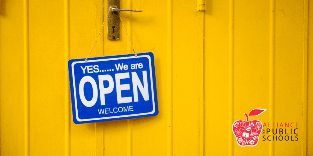 picture of open sign