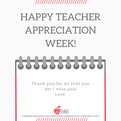 teacher card